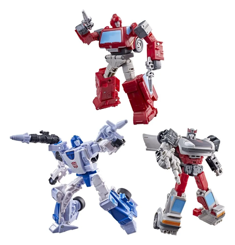 Transformers Action Figures – Age of the Primes Autobot 3 Pack
