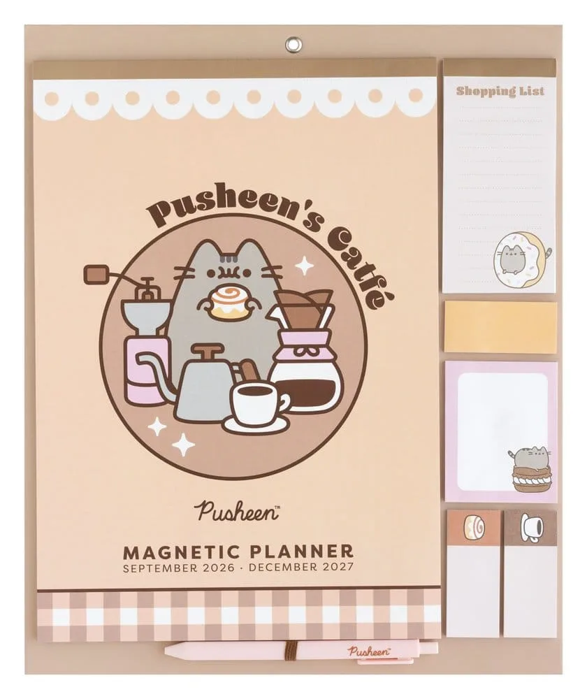 Pusheen Magnetic Planner – 2026/27 30 x 35 cm