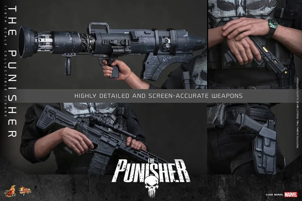 Marvel Action Figure – The Punisher 1/6 31 cm 19