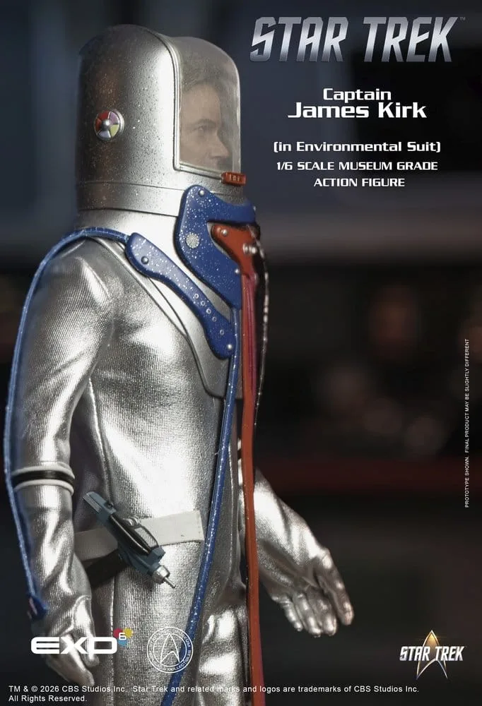Star Trek Action Figure – Kirk Environmental Suit 1/6 29 cm 5