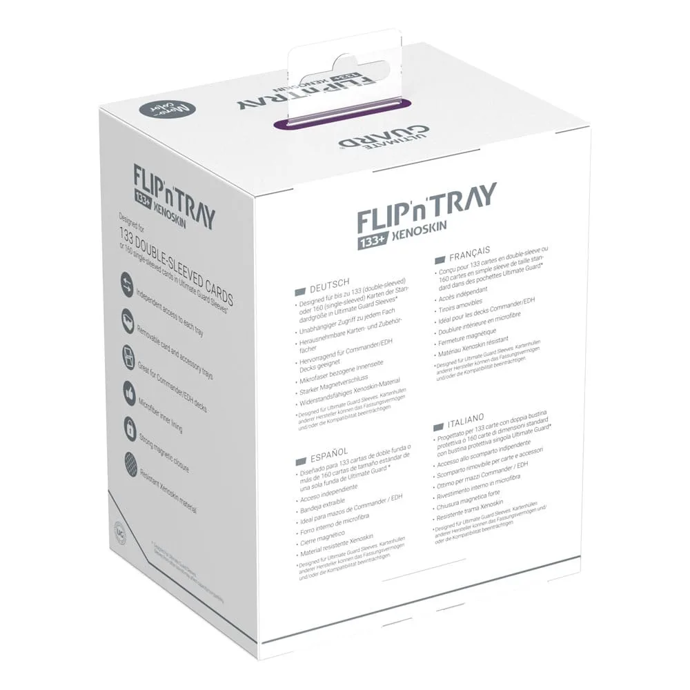 Ultimate Guard Deck Box – Flip’n’Tray 133+ Xenoskin Purple 8