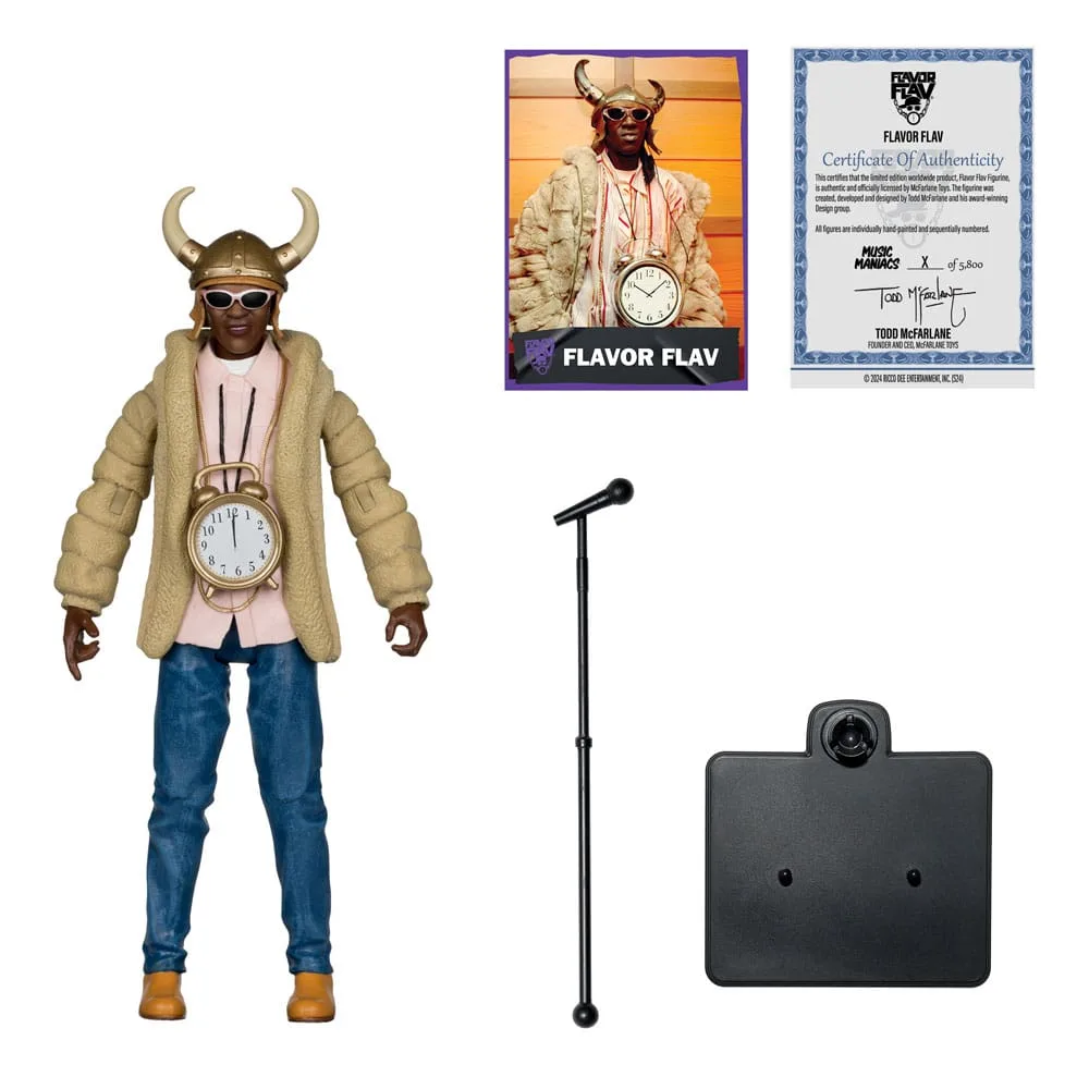 Music Maniacs Action Figure – Flavor Flav 16 cm 2