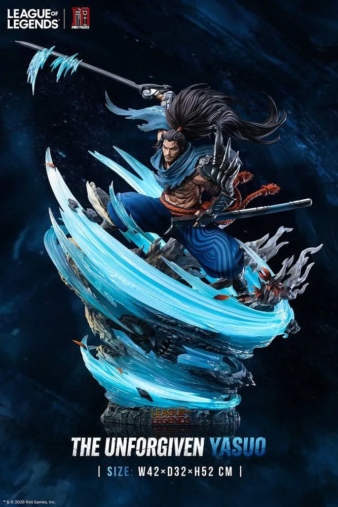 League of Legends Statue – The Unforgiven Yasuo 52 cm 9