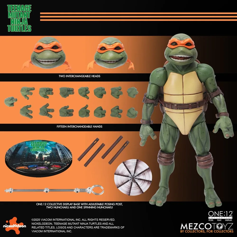 Teenage Mutant Ninja Turtles Figure Set – 1990 Movie 15 cm 21
