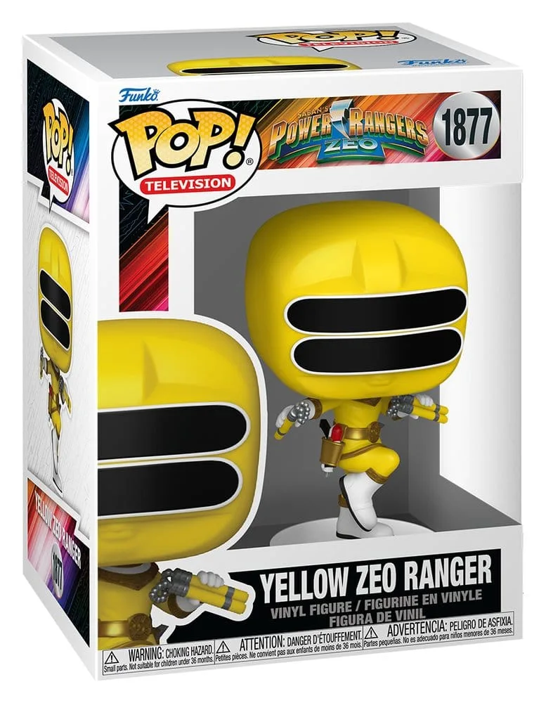Power Rangers Zeo Pop Vinyl Figure – Yellow Ranger 9 cm 2
