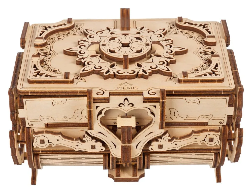 Ugears Wooden Model Kit – Antique Box 5