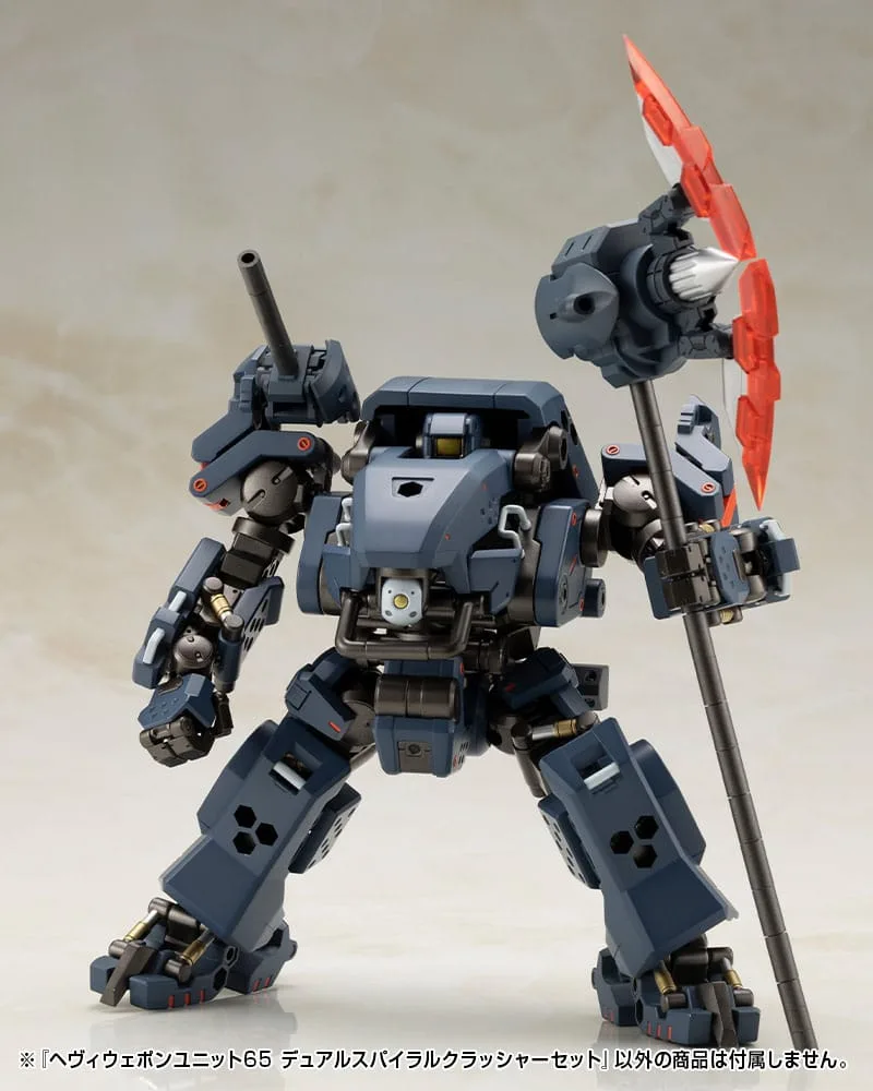 Kotobukiya M.S.G. Zubehörbausatz – Dual Spiral Crusher Unit 65 17