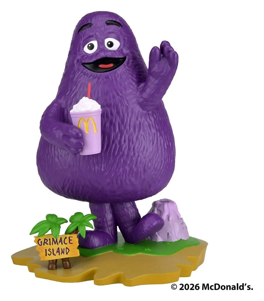 McDonald’s Bobblehead – Grimace Head Knocker 20.3 cm 1