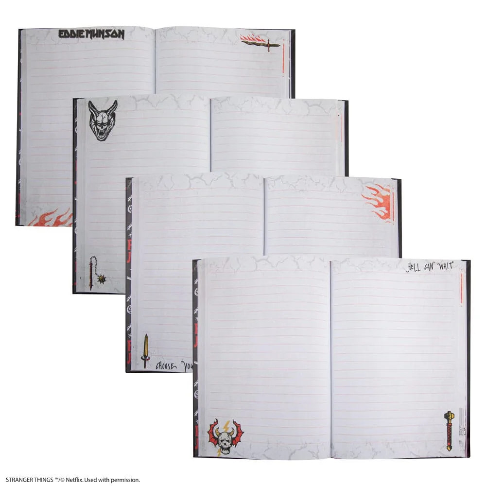 Stranger Things Notebook – Hellfire Club 5