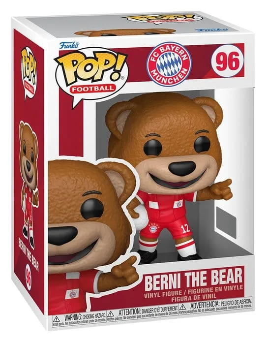 FC Bayern Munich Vinyl Figure – Funko Pop Berni der Bär 9 cm 2