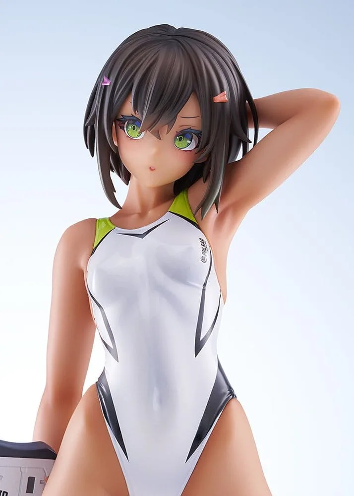 Arms Note Statue – Buchou-chan White Swimsuit 22 cm 4