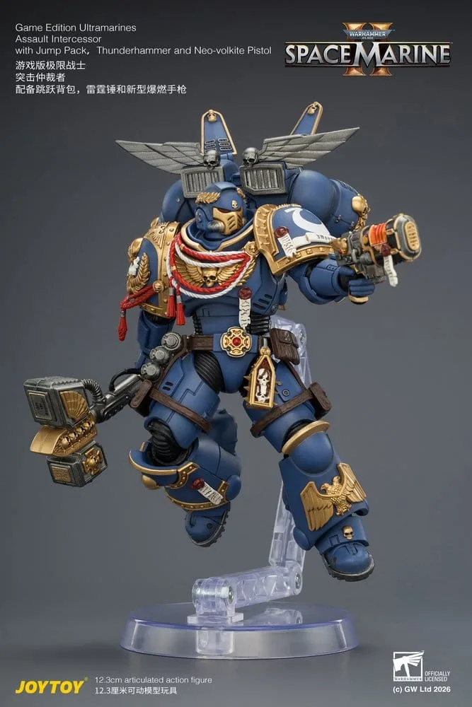 Warhammer Action Figure – Ultramarines Assault Intercessor 12.3 cm 8