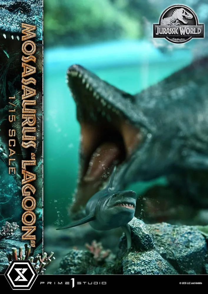 Jurassic World Statue – Mosasaurus Lagoon 1/15 57 cm 16