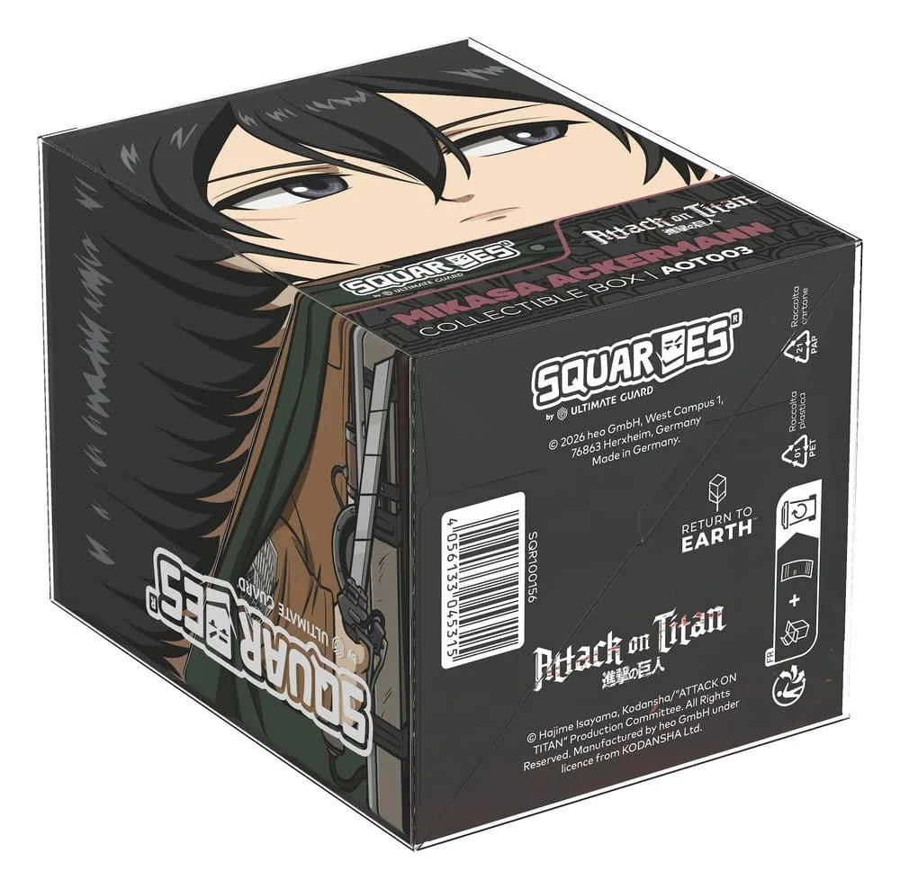 Attack on Titan Deck Box – Squaroes Mikasa Ackermann AOT003 12