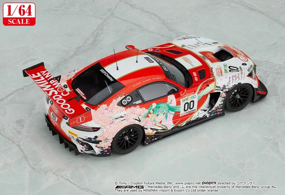 Hatsune Miku GT Project Model Car – AMG 2017 Spa 24H 1/64 7 cm 3