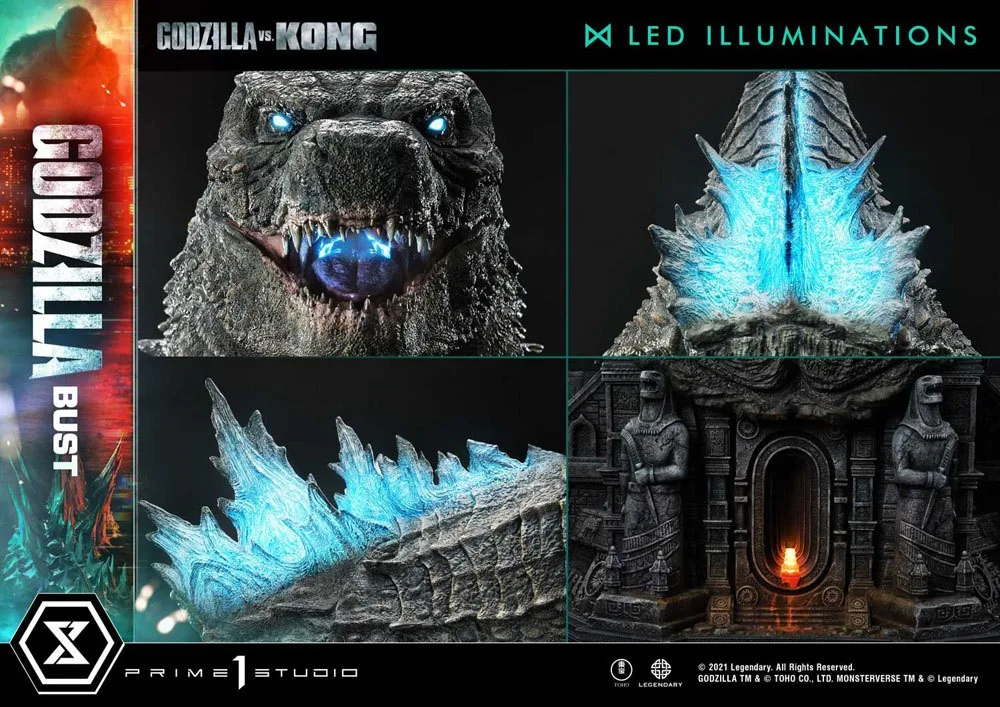 Godzilla vs Kong Bust – Bonus Version 75 cm 3
