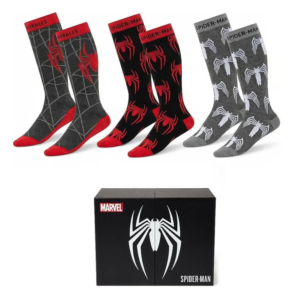 Marvel Socks – Spider-Man 3-Pack Size 38-45