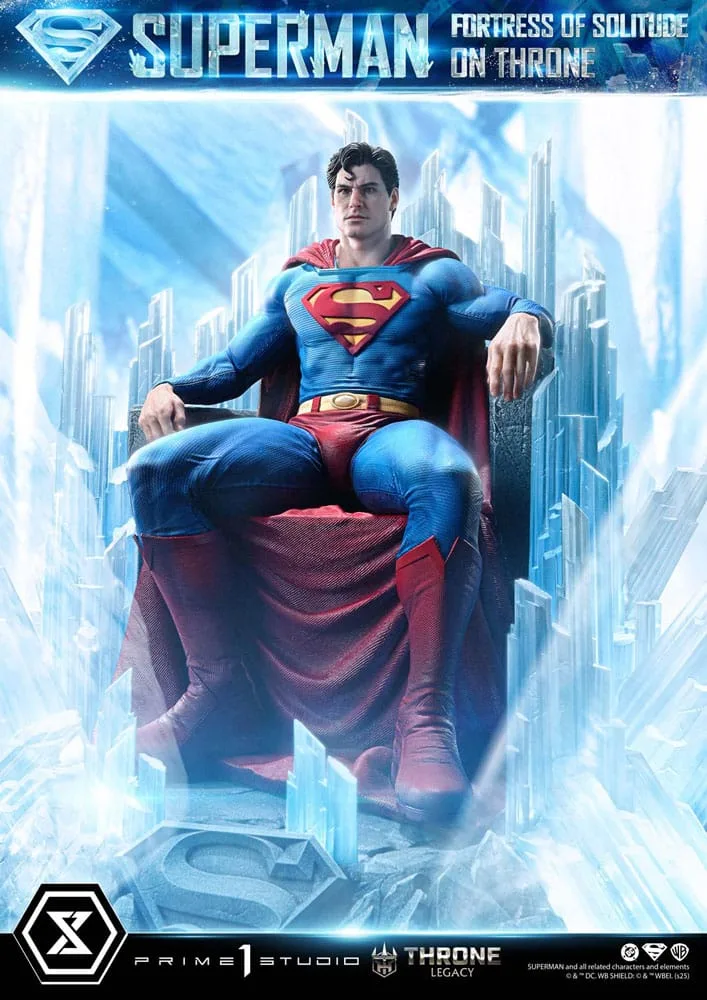 DC Comics Statue – Superman Fortress Throne 52 cm 4