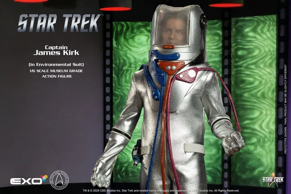 Star Trek Action Figure – Kirk Environmental Suit 1/6 29 cm 9