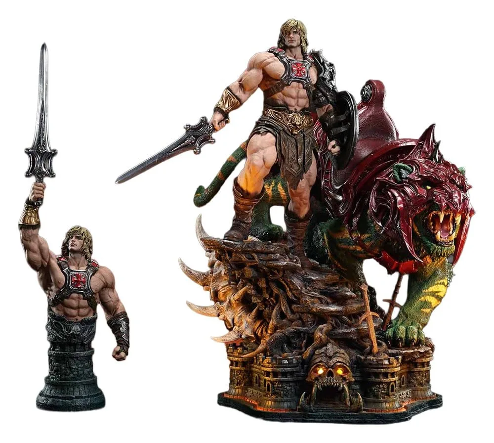Masters of the Universe Statue – He-Man & Battle Cat 86 cm