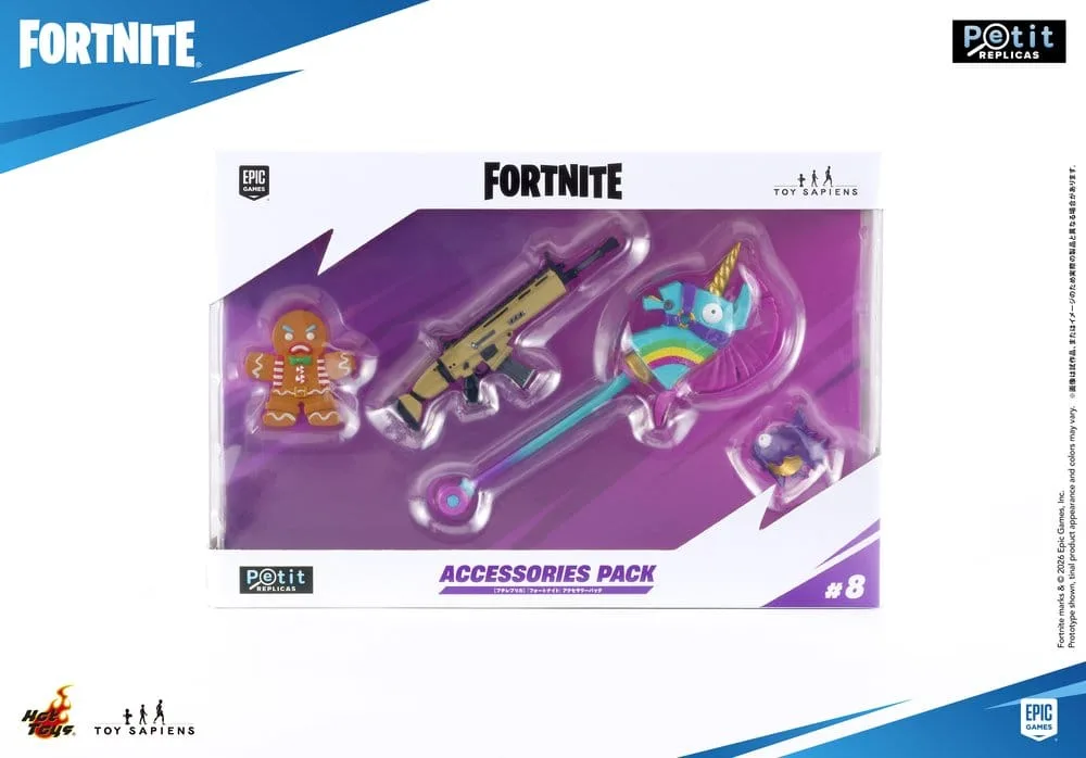 Fortnite Accessory Packs – Petit Replicas Series 1 Assortment of 8 16