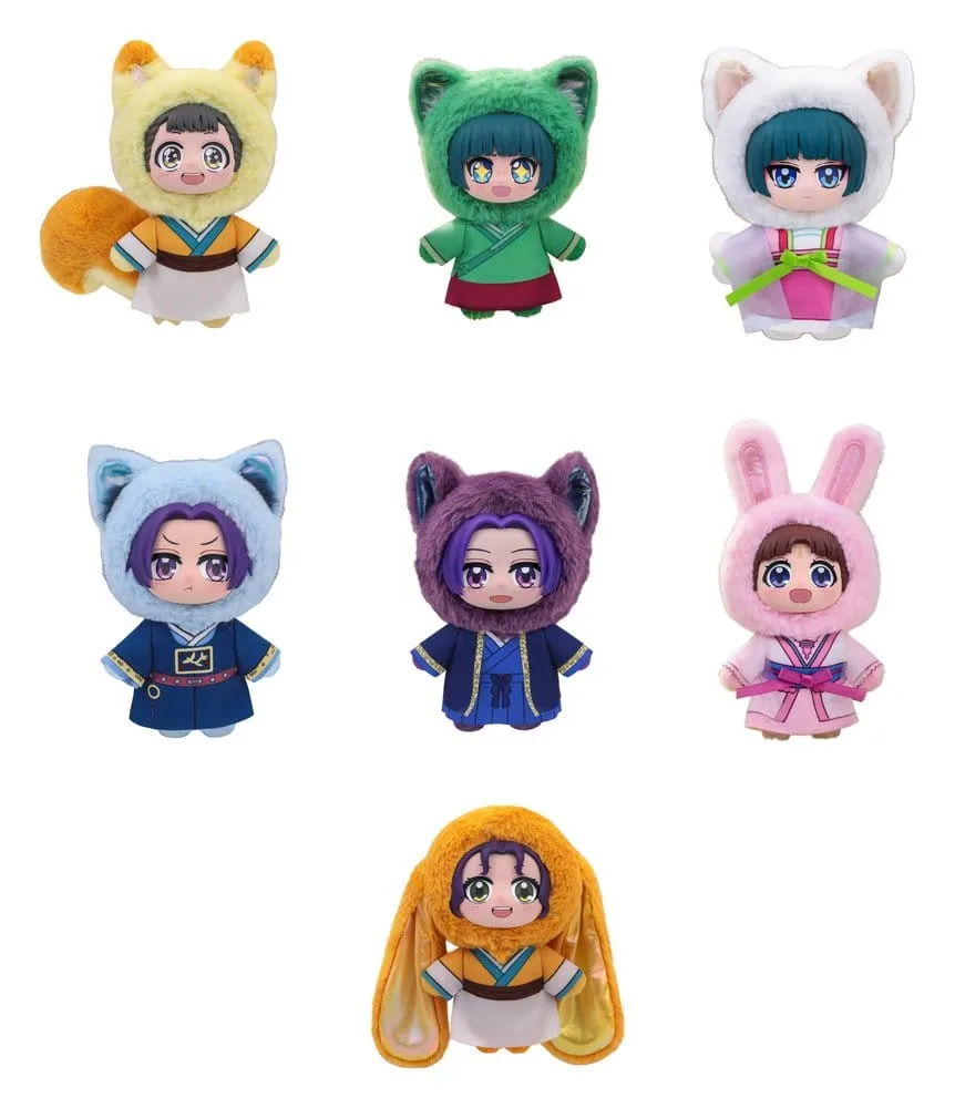 The Apothecary Diaries Plush Display – 6 Vinyl Face Blind Boxes 14 cm 1