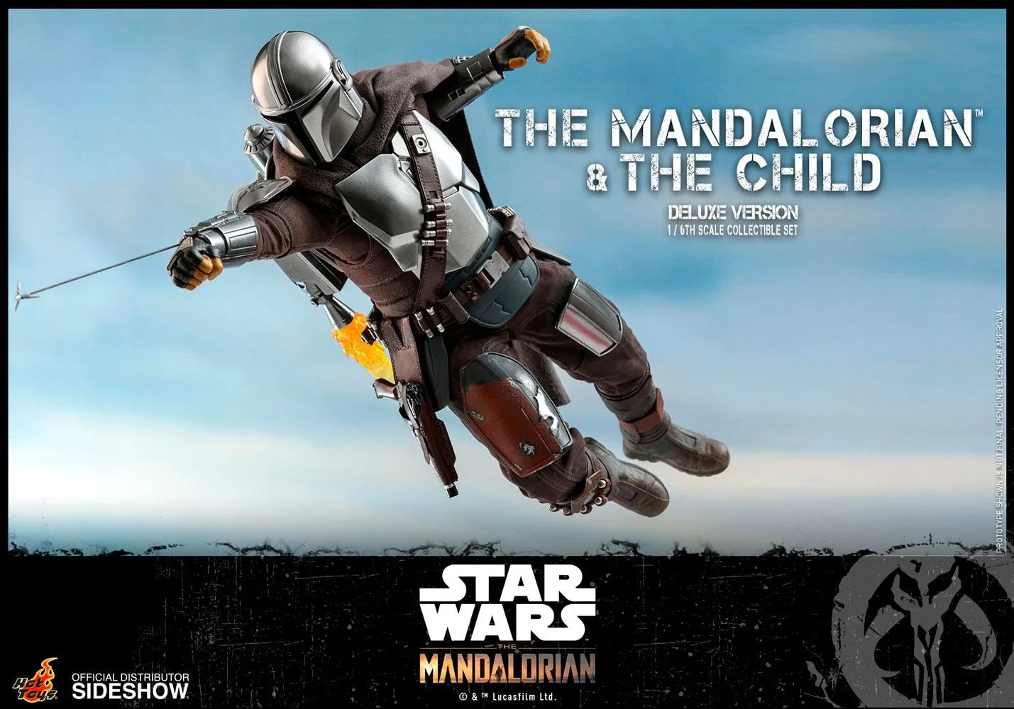 Star Wars Actiefiguren – Mandalorian & The Child Deluxe 30 cm 10