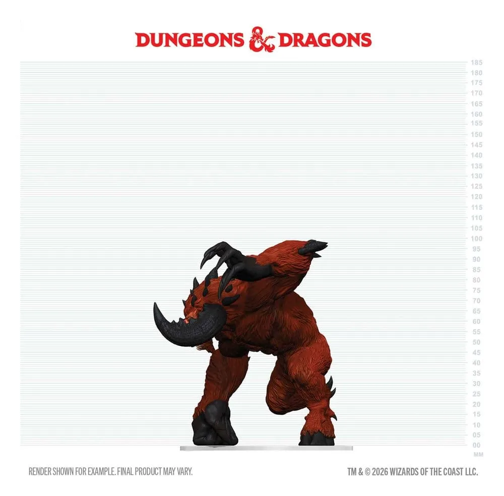 Dungeons & Dragons Miniature – Icons of the Realms Goristro 15 cm 3