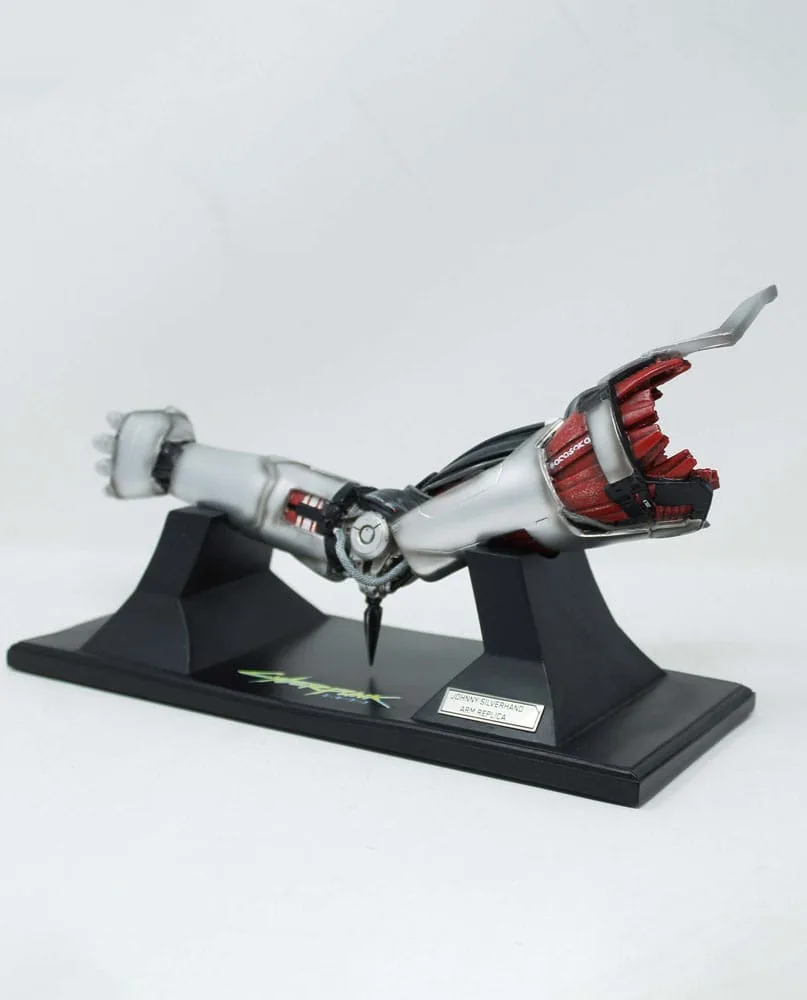 Cyberpunk Edgerunners Replik – Silverhand Arm 30 cm 4