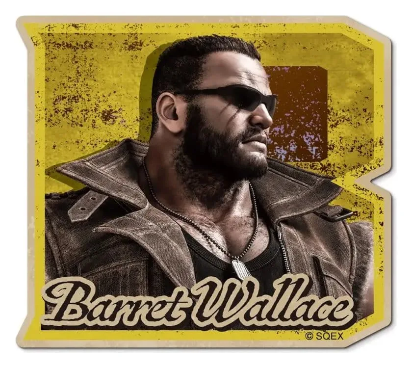 Final Fantasy VII Remake Sticker – Barret Wallace