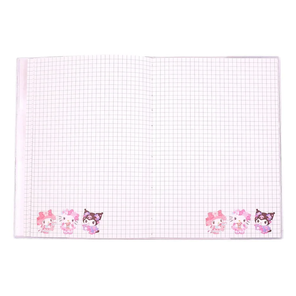 Sanrio Notebook – Hello Kitty and Friends Sakura Holographic A5 3