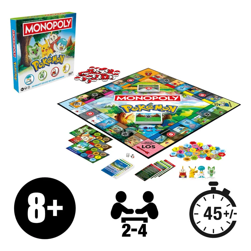 Pokémon Board Game – Monopoly German Edition 4