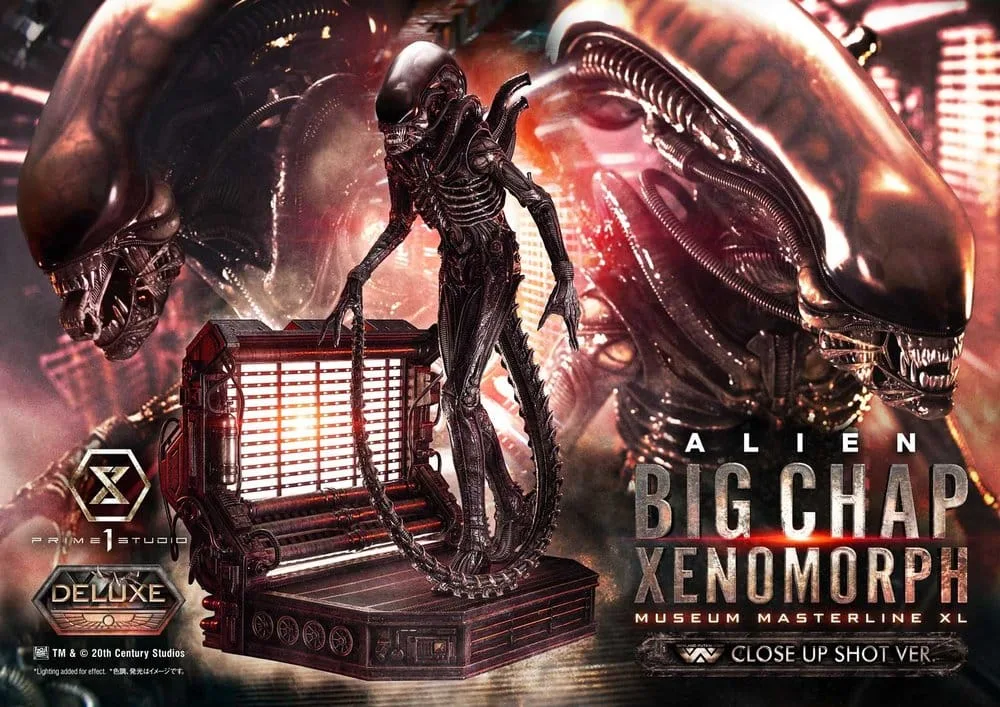 Alien Statue – Big Chap Close-Up Shot DX Bonus 1/3 Scale 100 cm 2
