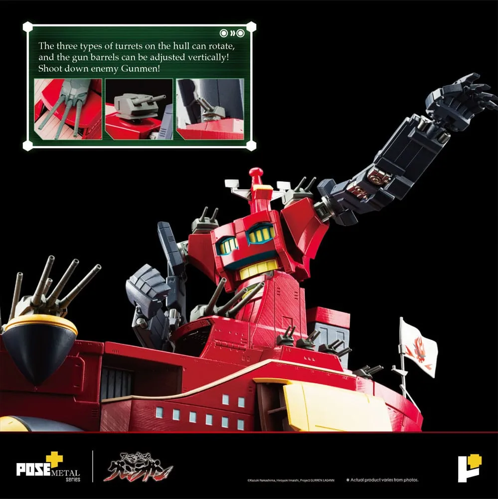 Tengen Toppa Gurren Lagann Figure – POSE+METAL Dai-Gurren 33 cm 5