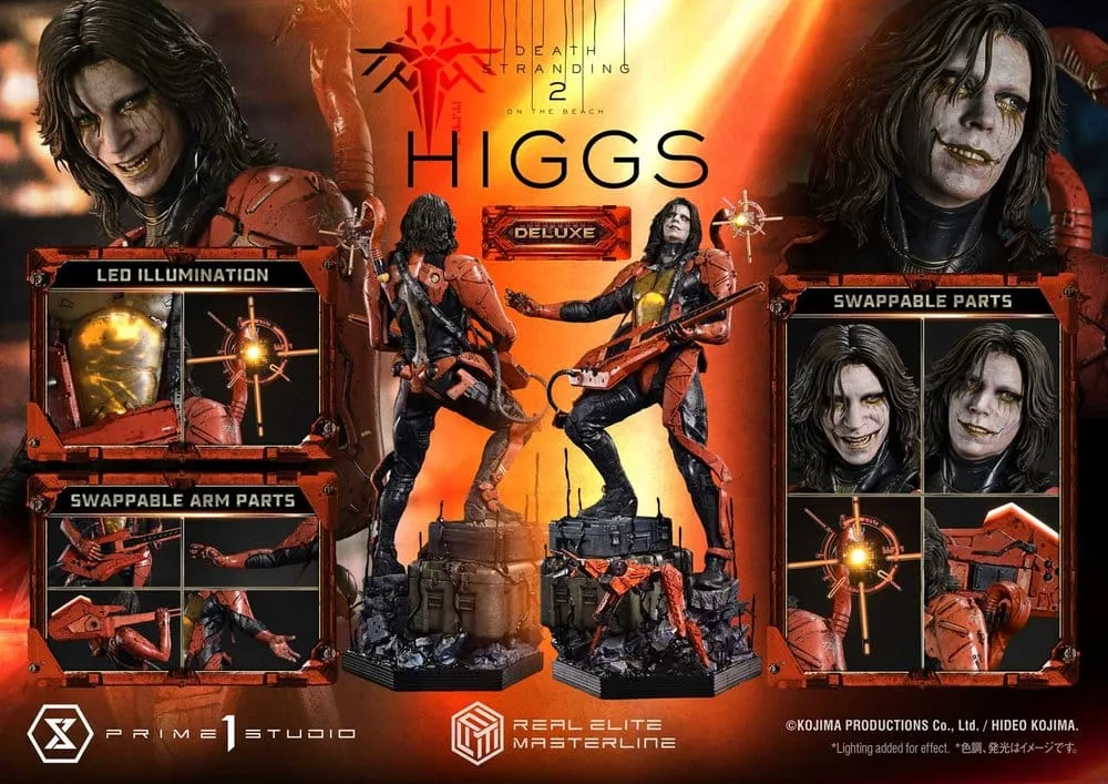 Death Stranding 2 beeld – Higgs DX Bonus Version 81 cm 19