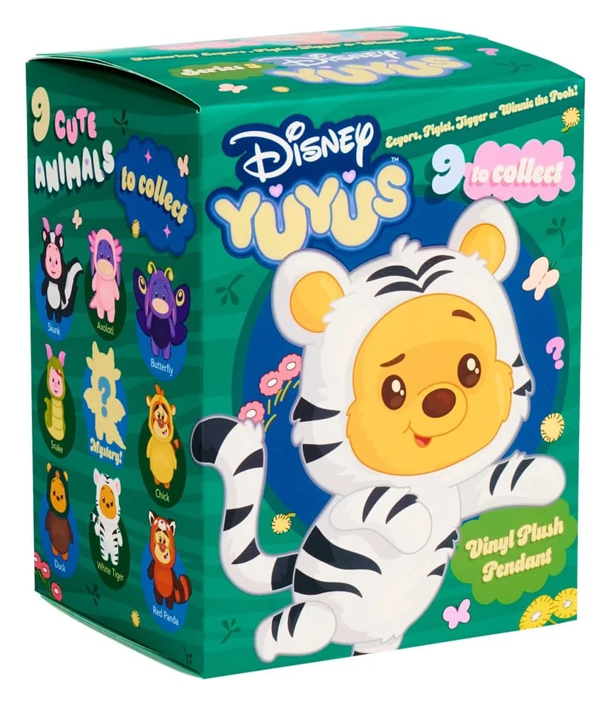 Winnie the Pooh Plush Figures – Disney YUYUS Blind Box Display 8 3
