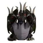 Old School RuneScape Vinyl Figure – King Black Dragon 10 cm 1