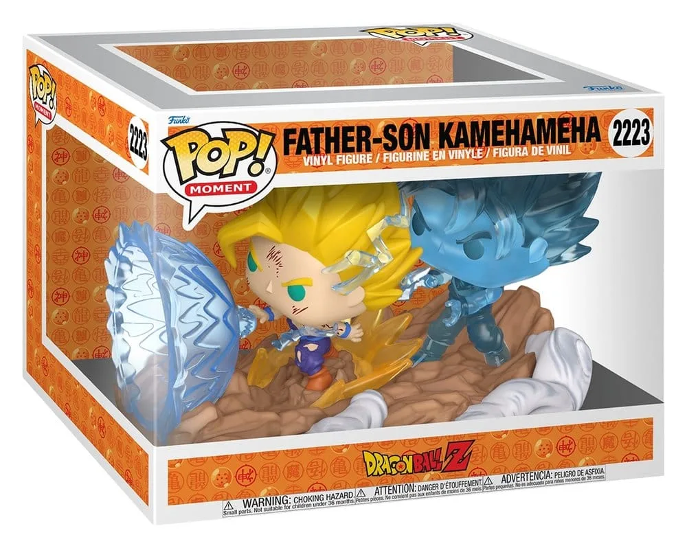 Dragon Ball Z Pop Moments Figures – Father-Son Kamehameha 9 cm 2