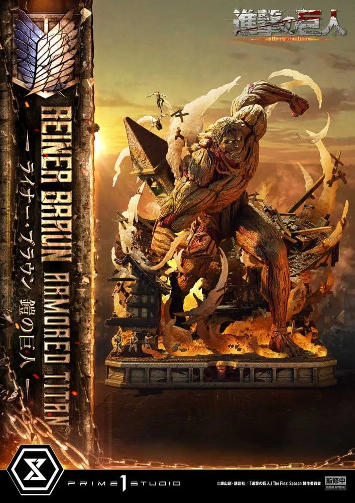 Attack on Titan Statue – Reiner Armored Titan Bonus Version 75 cm 6