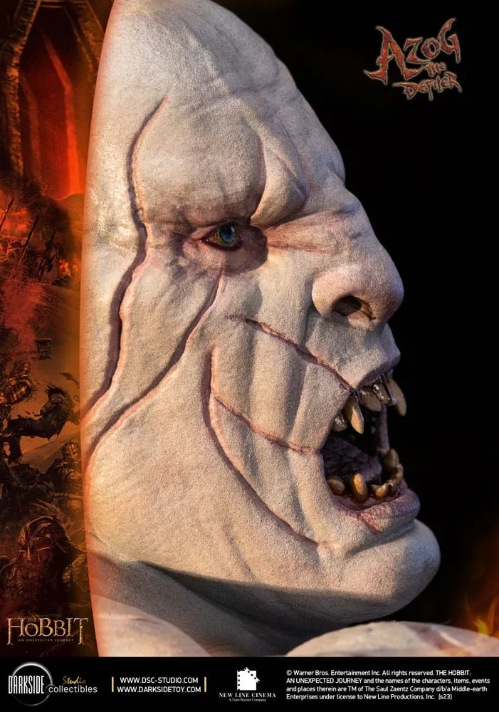 The Hobbit Beeld – Azog John Howe Signature Edition 1/3 90 cm 18