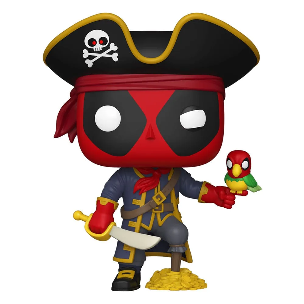 Marvel POP! Plus Figure – Deadpool as Long John Silver 9 cm