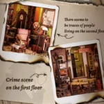 Rose Detective Agency Book Nook – CuteBee Bouwpakket 23 x 11 cm 10