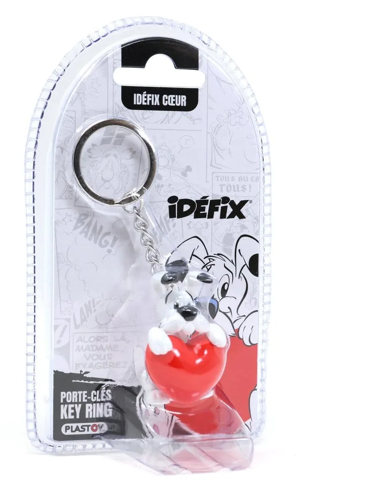 Asterix Keychain – Dogmatix Red Heart