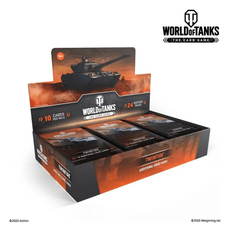 World of Tanks TCG Booster Display – Twinfire English 24 Packs 2