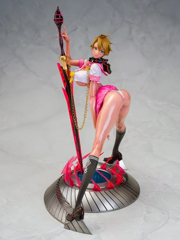 Mahou Shoujo Statue – Rui Asuka Pink Summer Sailor 29 cm 26