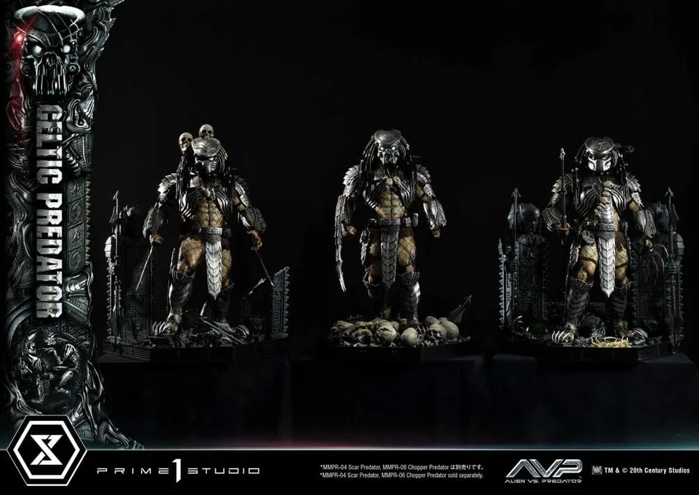 Alien vs. Predator Statue – Celtic Predator 1/3 Scale 95 cm 12