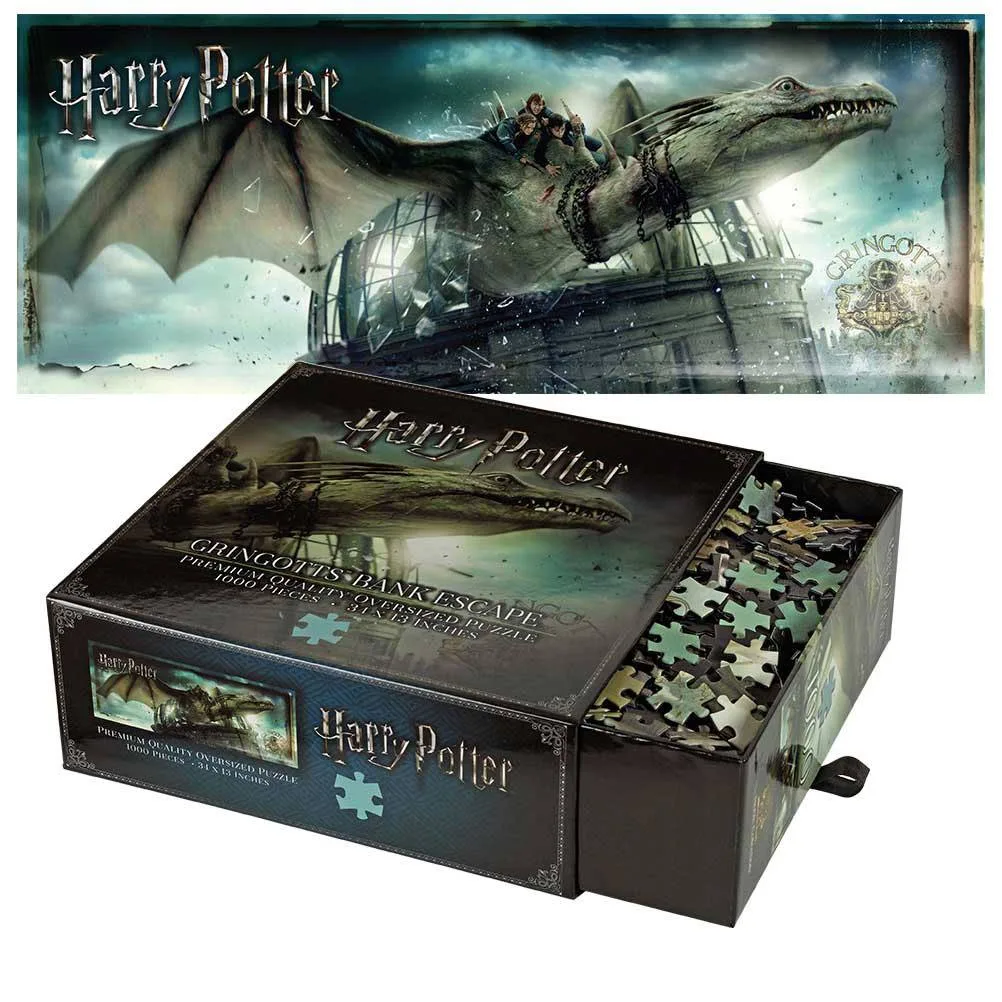 Harry Potter Jigsaw Puzzle – Gringotts Bank Escape 86 x 33 cm