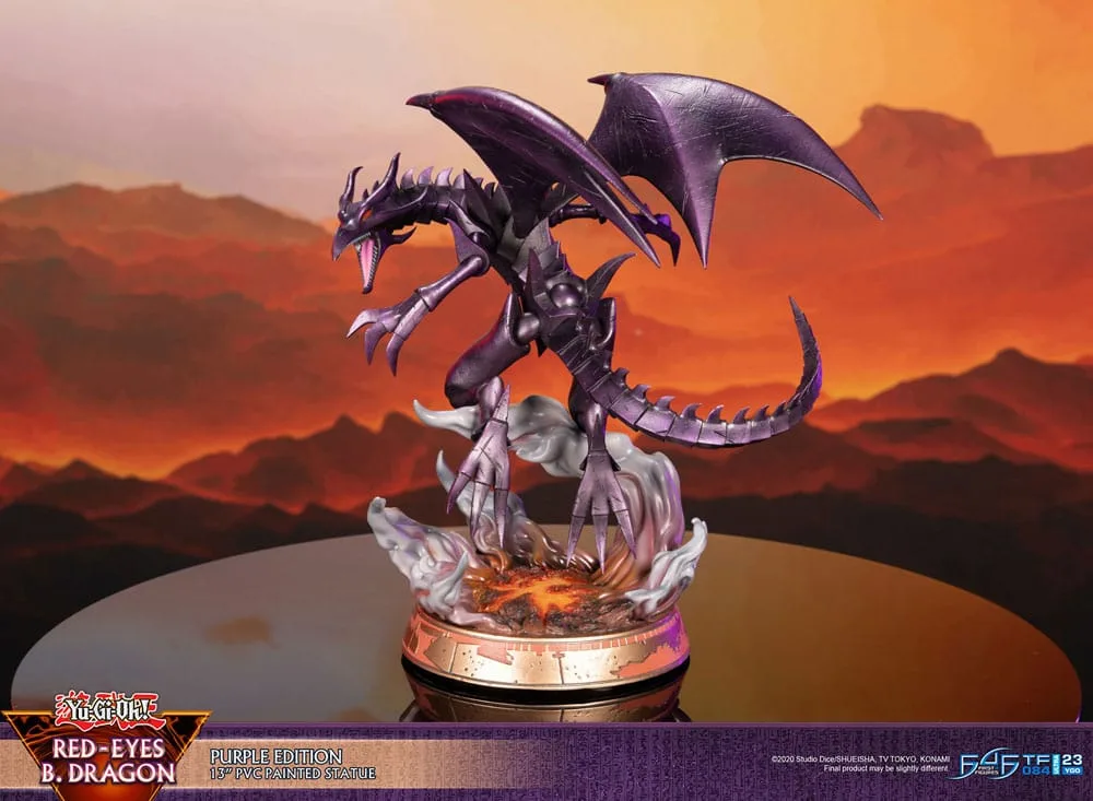 Yu-Gi-Oh Statue – Red-Eyes B. Dragon Purple 33 cm 21