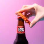 The Simpsons Magnet Bottle Opener – Duff Beer 7.1 cm 7