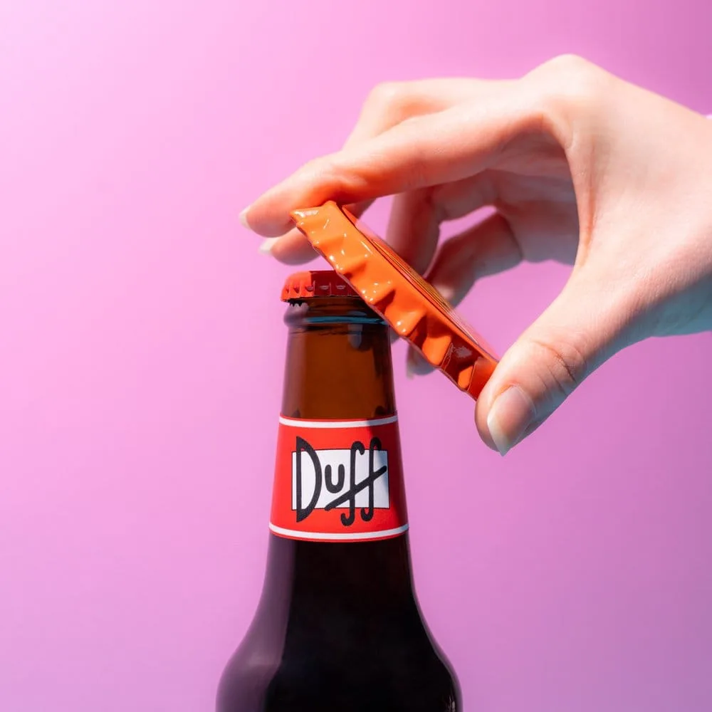 The Simpsons Magnet Bottle Opener – Duff Beer 7.1 cm 7